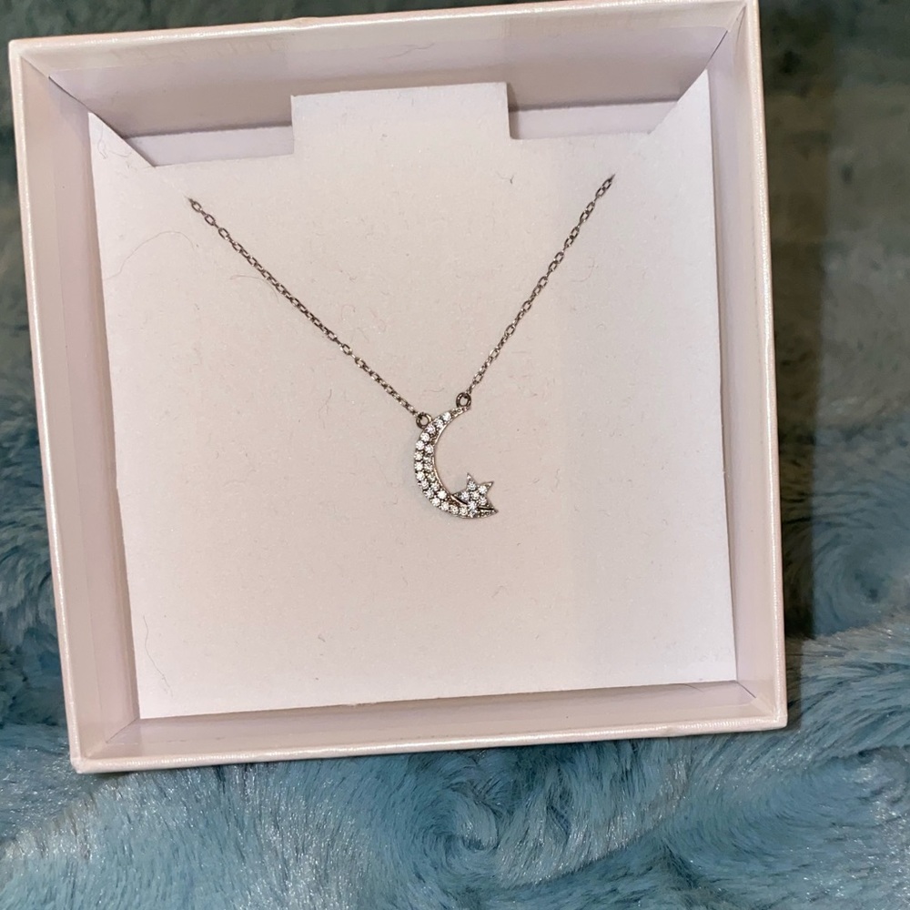 star and moon necklace